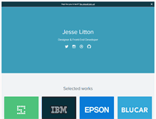 Tablet Screenshot of jesselitton.com